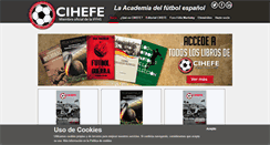 Desktop Screenshot of cihefe.es